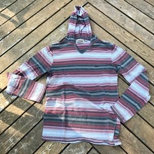 Hooded long sleeve T-shirt, Vans small